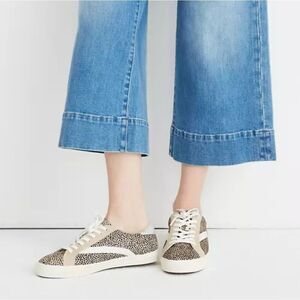 MADEWELL Low-Top Spot Dot Calf Hair Sneakers